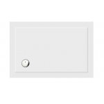 Britton Zamori Brodzik prostokątny 700x1200 mm Biały Z1173