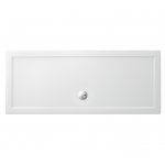 Britton Zamori Brodzik prostokątny 760x1700 mm Biały Z1184