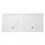 Britton Zamori Brodzik prostokątny 800x2000 mm Biały Z1345