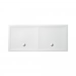 Britton Zamori Brodzik prostokątny 900x2000 mm Biały Z1346