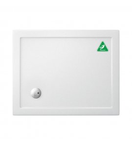 Britton Zamori Brodzik prostokątny 1000x800 mm Biały Z1167A