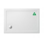 Britton Zamori Brodzik prostokątny 1100x900 mm Biały Z1172A