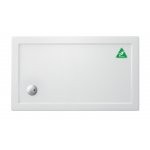 Britton Zamori Brodzik prostokątny 1200x700 mm Biały Z1173A