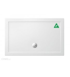 Britton Zamori Brodzik prostokątny 1200x760 mm Biały Z1174A