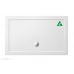 Britton Zamori Brodzik prostokątny 1200x760 mm Biały Z1174A