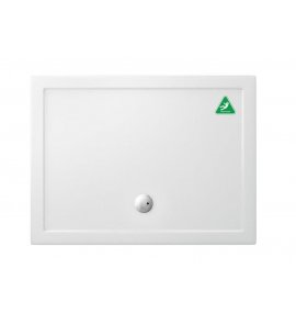 Britton Zamori Brodzik prostokątny 1200x900 mm Biały Z1176A