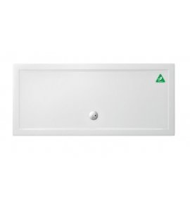 Britton Zamori Brodzik prostokątny 1800x800 mm Biały Z1343A