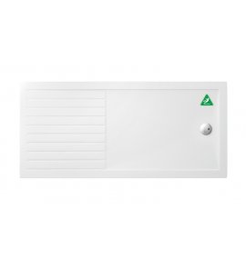 Britton Zamori Brodzik prostokątny 1700x800 mm Biały Z1188A