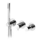 Bruma Adagio Bateria natryskowa podtynkowa ze słuchawką Chrom 1931101CR