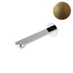 Bruma Adagio Wylewka umywalkowa ścienna 230 mm Sunrise 1569441SR