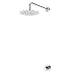 Bruma Adagio Zestaw natryskowy z deszczownicą Ø 230 mm ścienną Chrom 1937601CR