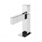 Bruma Adamastor Bateria bidetowa jednootworowa z korkiem Click-Clack chrom 3010242CR