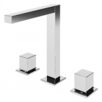 Bruma Adamastor Bateria umywalkowa 3-otworowa bez korka chrom 3012502CR