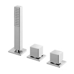 Bruma Adamastor Bateria wannowo-natryskowa na brzeg wanny chrom 3015012CR