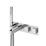 Bruma Adamastor Bateria wannowo-natryskowa termostatyczna podtynkowa z wylewką chrom 1854712CR