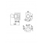 Bruma Adamastor Mieszacz podtynkowy chrom 3011202CR