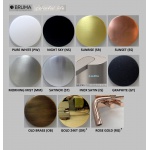 Bruma Adamastor Zestaw natryskowy 250 mm termostatyczny podtynkowy z ramieniem sufitowym chrom 1856012CR