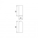  Bruma Artic Haczyk na ręczniki chrom 1780006CR NA MAGAZYNIE!!