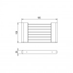 Bruma Artic Mydelniczka chrom 17800151
