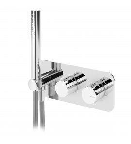 Bruma Avalon Bateria natryskowa termostatyczna podtynkowa z 2-wylotami Chrom 1842001CR