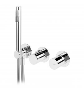 Bruma Avalon Bateria natryskowa podtynkowa ze słuchawką prysznicową Chrom 1891101CR