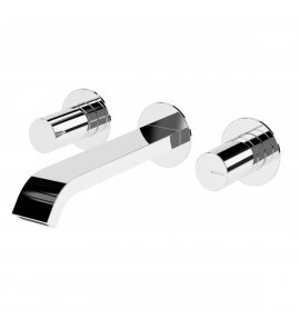 Bruma Avalon Bateria umywalkowa podtynkowa 3-otworowa bez korka Chrom 1899101CR