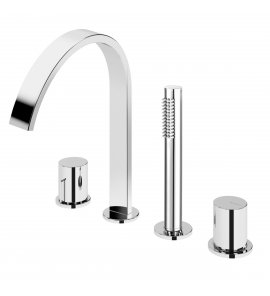 Bruma Avalon Bateria wannowo-natryskowa 4-otworowa Chrom 1893301CR