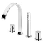 Bruma Avalon Bateria wannowo-natryskowa 4-otworowa Chrom 1893301CR