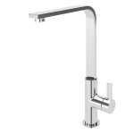 Bruma Basil Bateria zlewozmywakowa z obrotową wylewką Chrom 1070526CR