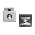 Bruma Bateria do pisuaru podtynkowa samozamykająca z puszką podtynkową Chrom 1430011CR