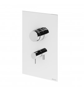 Bruma Bateria natryskowa podtynkowa samozamykająca Chrom 1420029CR