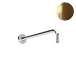 Bruma BlueR Ramię prysznicowe ścienne 340 mm Sunrise PVD 1456203PR