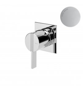 Bruma Breeze Bateria prysznicowa podtynkowa Pure White 1681201PW