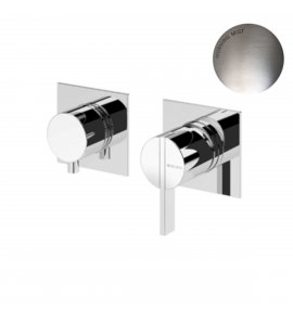 Bruma Breeze Bateria prysznicowa podtynkowa z 3 wyjściami Morning Mist 1681421MM