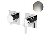 Bruma Breeze Bateria prysznicowa podtynkowa z 2 wyjściami Morning Mist 1681621MM