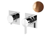 Bruma Breeze Bateria prysznicowa podtynkowa z 2 wyjściami Sunset 1681621SS