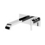 Bruma Breeze Bateria umywalkowa podtynkowa z korkiem Click-Clack Chrom 1682211CR