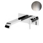 Bruma Breeze Bateria umywalkowa podtynkowa bez korka Morning Mist 1682201MM