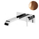 Bruma Breeze Bateria umywalkowa podtynkowa bez korka Sunset 1682201SS