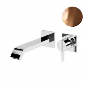 Bruma Breeze Bateria umywalkowa podtynkowa z korkiem Click-Clack Sunset 1682311SS