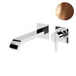 Bruma Breeze Bateria umywalkowa podtynkowa z korkiem Click-Clack Sunset 1682311SS