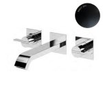 Bruma Breeze Bateria umywalkowa podtynkowa bez korka 3-otworowa Night Sky 1682401NS