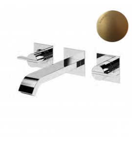 Bruma Breeze Bateria umywalkowa podtynkowa z korkiem Click-Clack 3-otworowa Sunrise 1682411SR