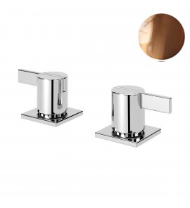 Bruma Breeze Bateria umywalkowa 2-otworowa Sunset 1689401SS