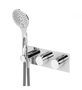 Bruma Breeze Bateria wannowo-natryskowa termostatyczna podtynkowa chrom 1872801CR