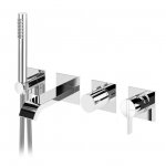 Bruma Breeze Bateria wannowo-natryskowa termostatyczna podtynkowa z wylewką chrom 1684601CR