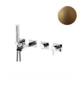 Bruma Breeze Bateria wannowo-natryskowa podtynkowa z wylewką Sunrise 1684701SR