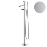 Bruma Breeze Bateria wannowo-natryskowa wolnostojąca Pure White 1688001PW