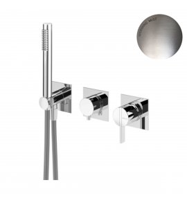 Bruma Breeze Bateria wannowo-natryskowa podtynkowa Morning Mist 1682001MM