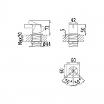 Bruma Breeze Mieszacz umywalkowy chrom 1689301CR